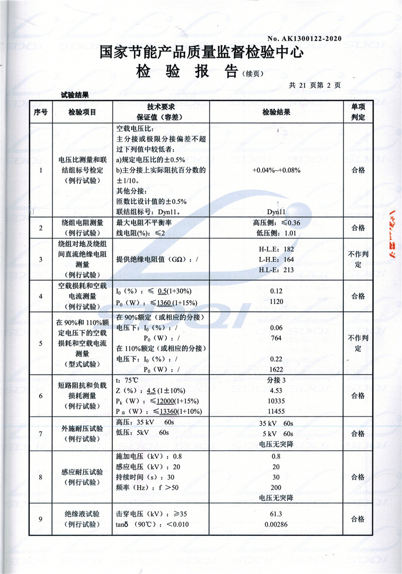 高低压试验报告-S11-1250汝阳汝阳汝阳油浸式变压器-2.jpg